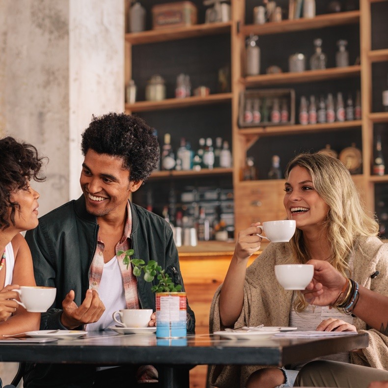 Korte en transparante koffieketen
